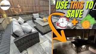 Using Paver Base Panels for Paver Patios | Fastest Way to Lay