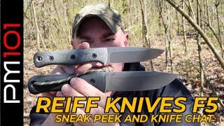 Sneak Peek: Reiff Knives F5 (CPM-3V) And Knife Chat - Preparedmind101