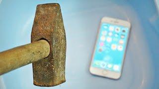 iPhone 7 Underwater Hammer Test! Will it Survive? (4K)