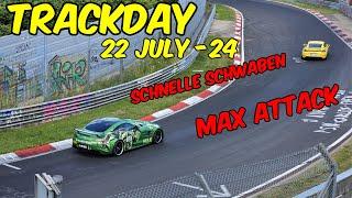 Schnelle Schwaben 22 July 2024. Max attack. Fast Cars Nurburgring. Spread it to your fellow drivers