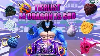 LA DRAGON HIBRIDA ES META EN FRUIT BATTLEGROUNDS | TIERLIST