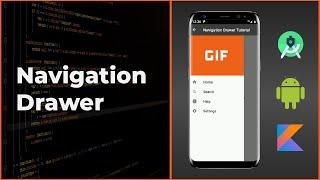 Material Navigation Drawer Tutorial (Android Studio 2020)