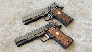 Colt Series 70 Gold Cup vs. Government Model 1911