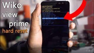 Wiko view prime hard reset