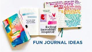 10 Creative Ways to Fill Your Journal/Notebook