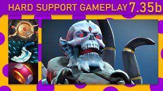 ⭐Lich 30+ K/A! Hard Support Gameplay 7.35b - Dota 2 Top MMR