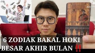 6 ZODIAK BAKAL HOKI BESAR DI AKHIR BULAN INI ‼️BERUNTUNG BANGEETT.. !!