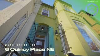 6 Quincy Pl NE, Washington DC Real Estate Video Tour