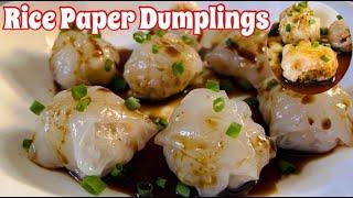 Rice Paper Dumplings / How to make rice paper dumplings