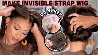  How To Create INVISIBLE STRAP Wig D.I.Y Invisible Elastic Band Wig Kit