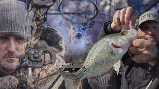 Big Deer and Monster Crappie! The Perfect Day Outdoors!