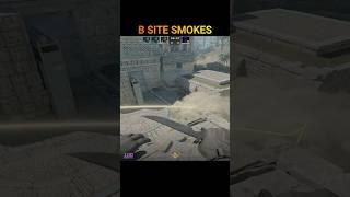 Full B Site Smokes from Single Position on Ancient #cs2 #smoke #ancient #shorts