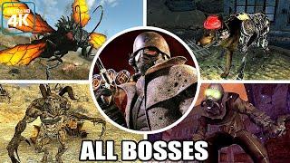 Fallout: New Vegas Ultimate Edition - All Bosses & Monsters (With Cutscenes) 4K 60FPS UHD PC