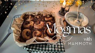 ⭐Vlogmas  ️️ | Episode Seventeen- Crazy Baking Day Two | Woolly Mammoth Fibre Company