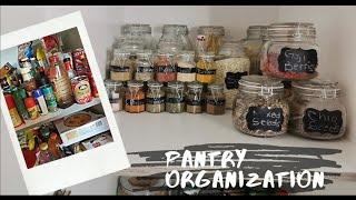 PANTRY ORGANIZATION 2020 /small space organize with me/ South African Youtuber