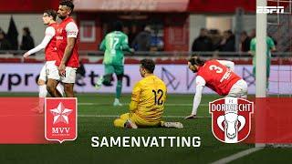 TWEE BLUNDERS Romain Matthys, duel vlak voor tijd GESTAAKT | Samenvatting MVV - FC Dordrecht