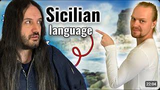 Sicilian Man Reacts To Ecolinguist Video on Sicilian VS Italian Vs Spanish Vs Portuguese