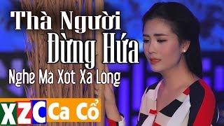 Em Gái xinh Đẹp Triệu View Hát Tân Cổ THÀ NGƯỜI ĐỪNG HỨA Nghe Não Lòng - Ngọc Châu