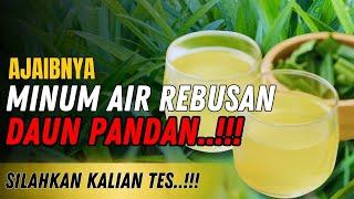  UCAPAN AKAN JADI KENYATAAN JIKA MINUM AIR INI..!! Khasiat Ghaib Daun Pandan yang Anda Tak Menduga