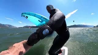 Wingsurfing in the Gorge