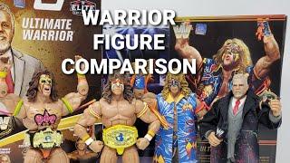 Ultimate Warrior figure comparison / review (Mattel WWE style)