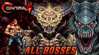 Contra 4 - All Bosses [No Damage | Hard]