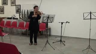 E. Vahl: Elegy and Freilachs for violin solo.