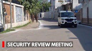 Security Review Meeting: Home Secy, Heads Of Paramilitary Forces, Intl Agencies Reach Jammu