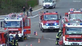 Länderübergreifende Feuerwehr-Übung - Siegen-Niederschelden - 16.04.2016