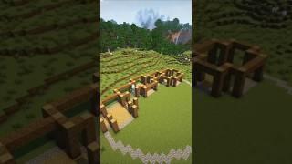 Minecraft trio house #minecraft #building #house