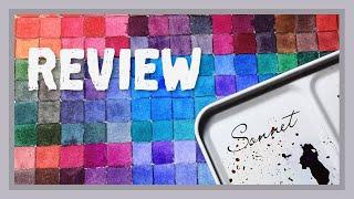 Sonnet Watercolours Unboxing and Review - Student Grade Set