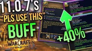 40% Ring Buff? 658ilvl? Is That Even Enough? | 11.0.7 Last Minute Changes