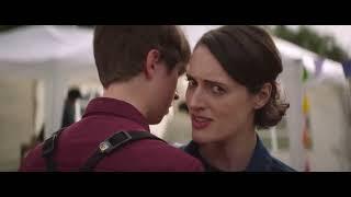 Jake whispers in Fleabag's ear