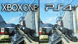 Xbox One vs Playstation 4 Advanced Warfare Graphics Comparison (XB1 PS4 Gameplay)