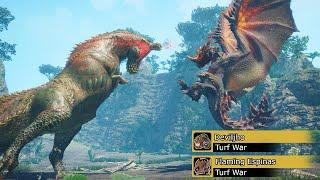 This Deviljho vs Espinas Turf War is INSANE!