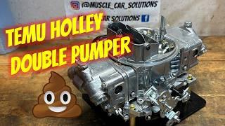 Temu Knock Off Holley Double Pumper Review - This One is BAD