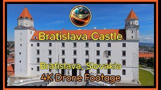  Exploring Bratislava Castle In Stunning 4k Drone Footage - Must-See Travel Destinations