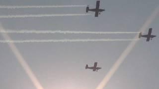 AU-23 Flyby opening Children's Day 2012 @Don Muang Airport