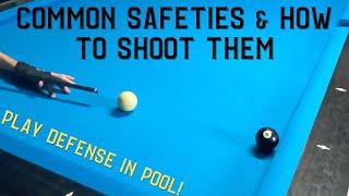 Common Pool Safety Shots & How to Shoot Them | Defense in Pool