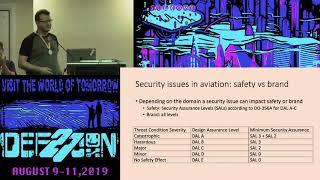 Zoltan Madarassy - Behind the scenes of hacking airplanes - DEF CON 27 Aviation Village