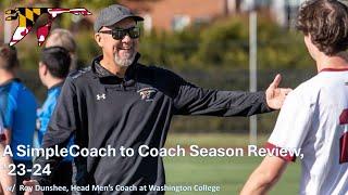 SimpleCoach to Coach with Roy Dunshee, Head Men's Coach at Washington College