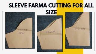 SLEEVE FARMA CUTTING FOR ALL SIZE। Blouse class series