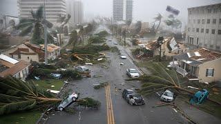 Chaos in Texas, New Mexico Today! Storm Tornado Destroying Homes, Cars in Irving