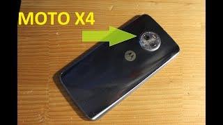 Motorola Moto X4 * How to replace CAMERA  GLASS