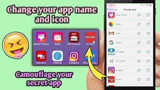 How to Change Apps icon & Apps Name on Android