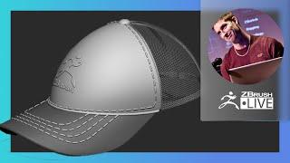 Create a Baseball Cap in Minutes: How It’s Made – Pixologic Paul Gaboury - ZBrush 2021.6