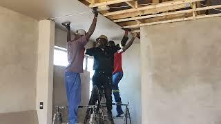 Step 33 -- Ceiling Boards | Owner Building In South Africa