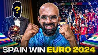 Spain win the EURO 2024 | Who will win the Ballon D'OR?