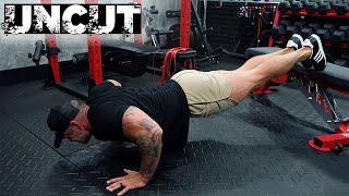 James Grage Workout: CHEST & TRI’s with Resistance Bands | Raw & Uncut | Day 13