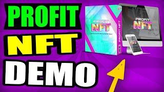 ProfitNFT Full DEMO | Make Money Off Of NFT 